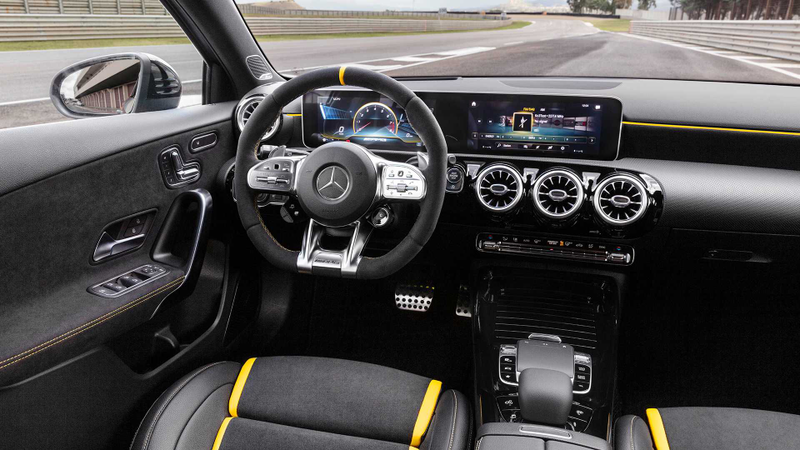 Illustration for article titled The 2020 Mercedes-AMG A45 S Is the Hottest Hatch With a Wholly Unnecessary and Very Good 416 Horsepower